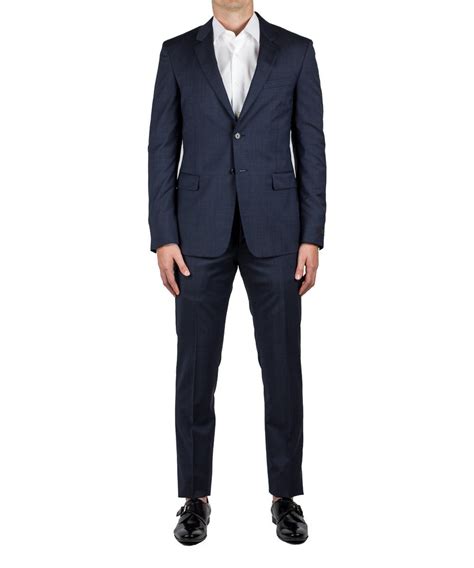 navy blue prada suit|men's prada black.